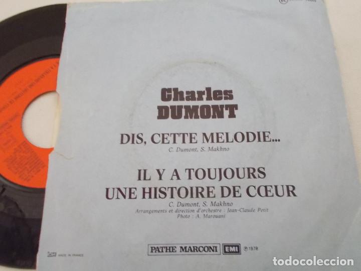 Discos de vinilo: CHARLES DUMONT. DIS, CETTE MELODIE. - Foto 2