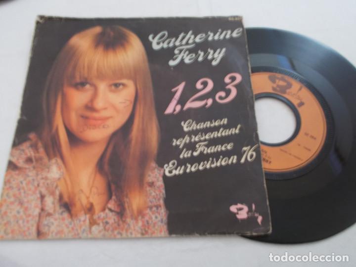 Discos de vinilo: CATHERINE FERRY, 1,2,3. PETIT JEAN. - Foto 1