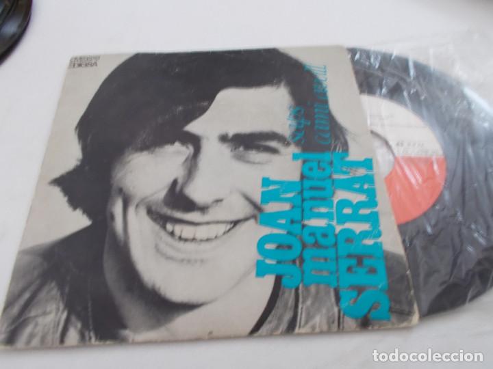 Discos de vinilo: JOAN MANUEL SERRAT. SAPS, CAMI AVALL. - Foto 1