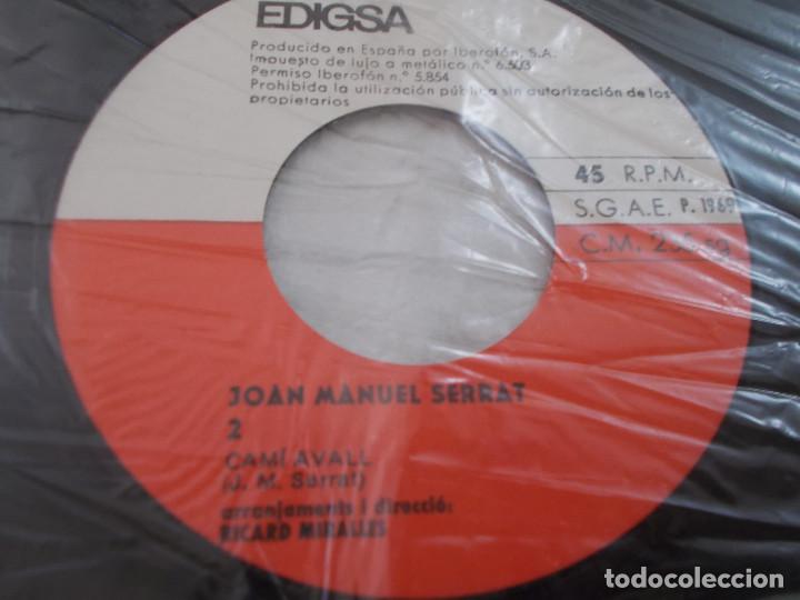 Discos de vinilo: JOAN MANUEL SERRAT. SAPS, CAMI AVALL. - Foto 3