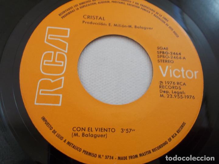 Discos de vinilo: CRISTAL. CON EL VIENTO - Foto 3