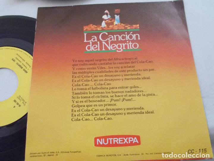 Discos de vinilo: CONFIDENCIAS CON NUTREXPA. LA CANCION DEL NEGRITO - Foto 2