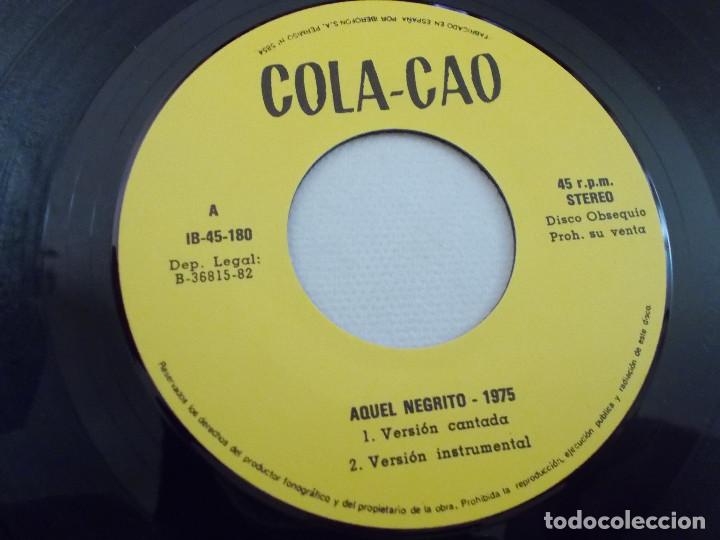 Discos de vinilo: CONFIDENCIAS CON NUTREXPA. LA CANCION DEL NEGRITO - Foto 3