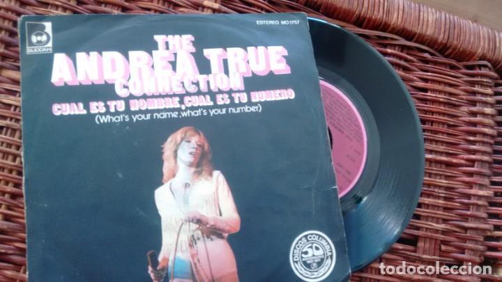 Discos de vinilo: SINGLE (VINILO) DE ANDREA TRUE CONNECTION  A&Ntilde;OS 70 - Foto 1