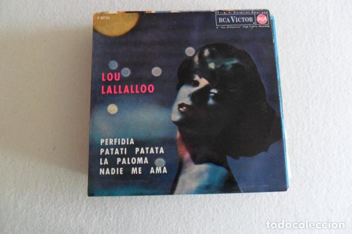 Discos de vinilo: LOU LALLALLOO - PERFIDIA + 3 EP  1963 - Foto 1