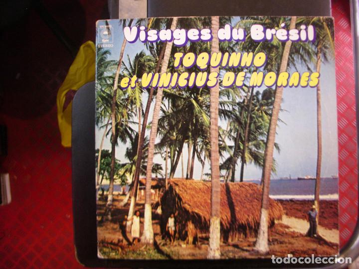 Vinyl records: TOQUINHO ET VINICIUS DE MORAES- VISAGES DU BRASIL. LP DOBLE.