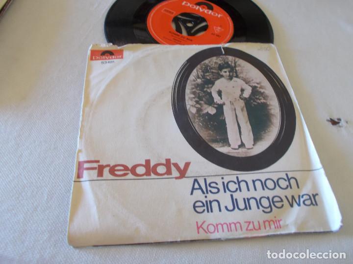 Discos de vinilo: FREDDY, ALS ICH NOCH EIN JUNGE WAR, KOMM ZU MIR. - Foto 2