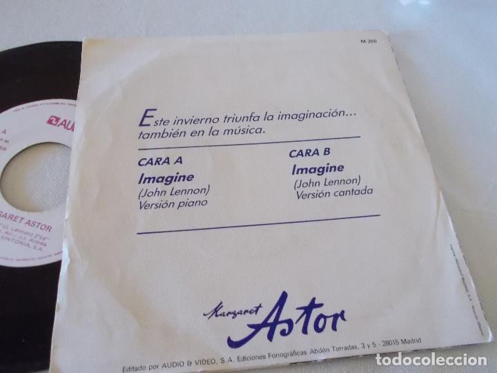 Discos de vinilo: MARGARET ASTOR, IMAGINE. - Foto 2