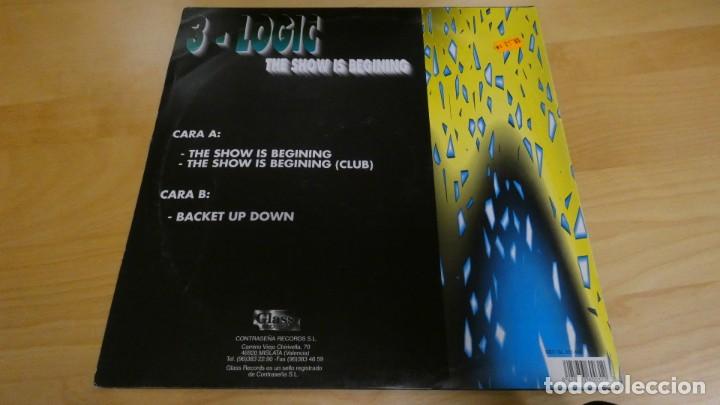 Discos de vinilo: LP 3 LOGIC . THE SHOW IS BEGING - Foto 2