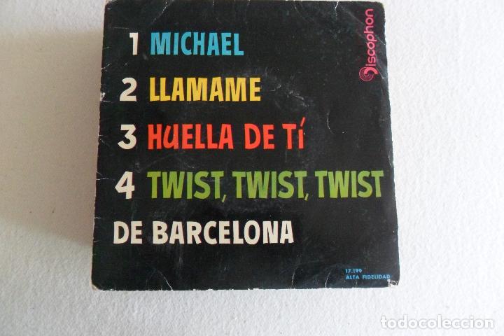 Discos de vinilo: LOS 4 DE BARCELONA - MICHAEL + 3 EP 1962 - Foto 1