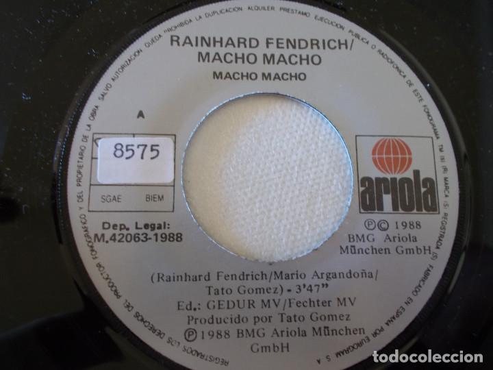 Discos de vinilo: RAINHARD FENDRICH, MACHO MACHO. - Foto 3