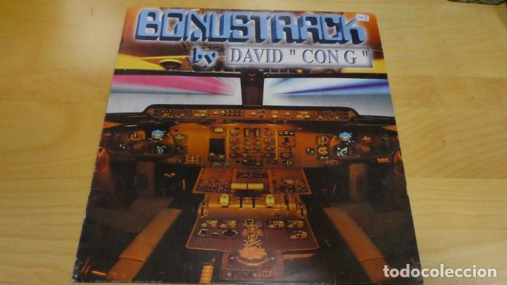 Discos de vinilo: LP BONUSTRACK BY DAVID CON G - Foto 1