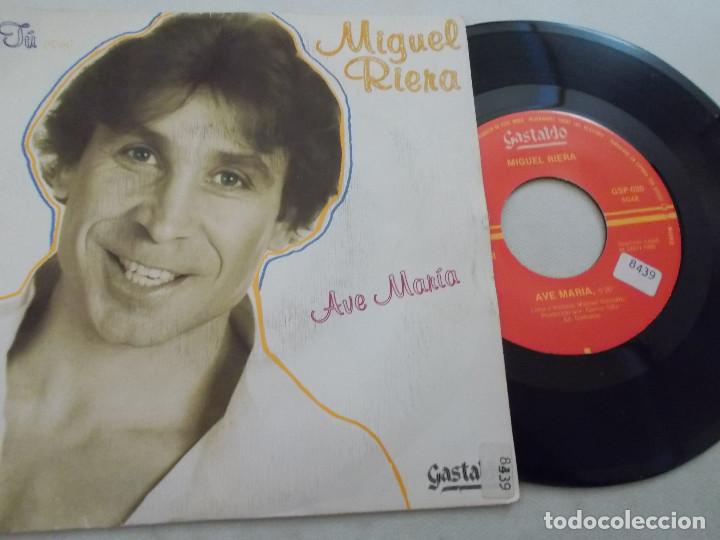 Discos de vinilo: MIGUEL RIERA. AVE MARIA - Foto 1
