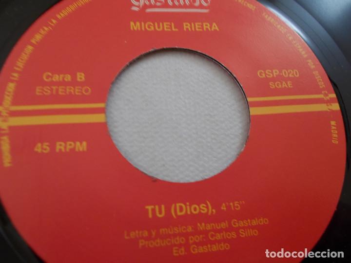 Discos de vinilo: MIGUEL RIERA. AVE MARIA - Foto 3