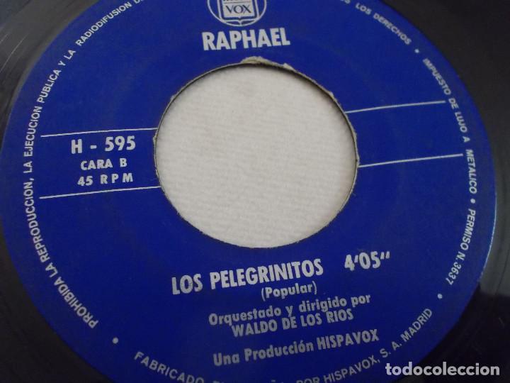 Discos de vinilo: RAPHAEL, ALELUYA DEL SILENCIO, LOS PELEGRINITOS - Foto 3