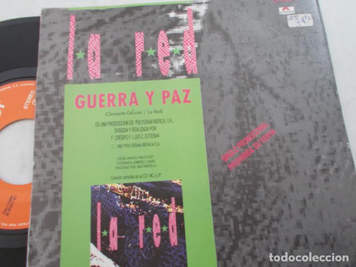 Discos de vinilo: LA RED. GUERRA Y PAZ. - Foto 2