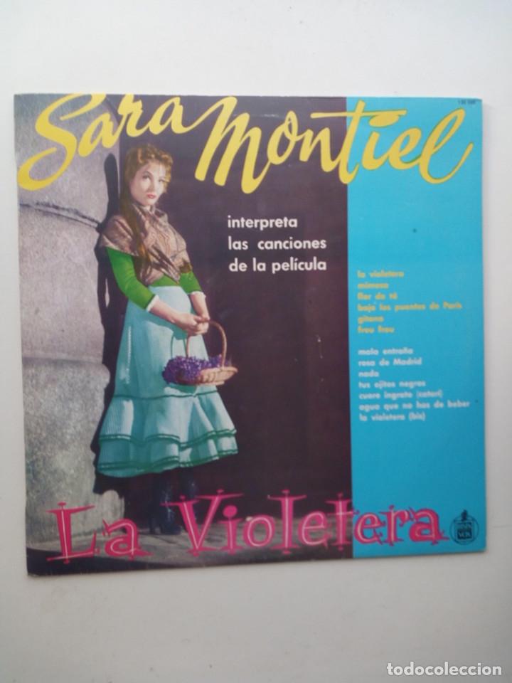 Discos de vinilo: LA VIOLETERA - SARA MONTIEL (HISPAVOX 1983) - Foto 1