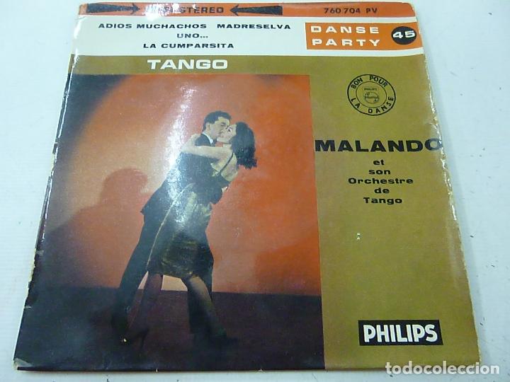 Discos de vinilo: MALANDO. LA CUMPARSITA + 3 -EP -N - Foto 1
