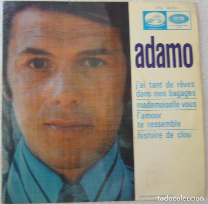 Discos de vinilo: Adamo. J&acute;ai tant de reves - Foto 1