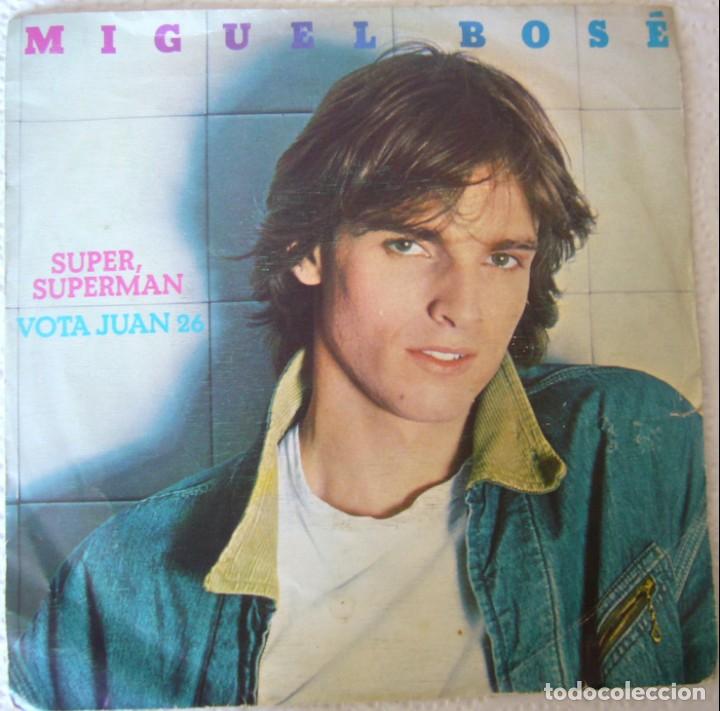 Discos de vinilo: Miguel Bos&eacute;. Super, Superman - Foto 1
