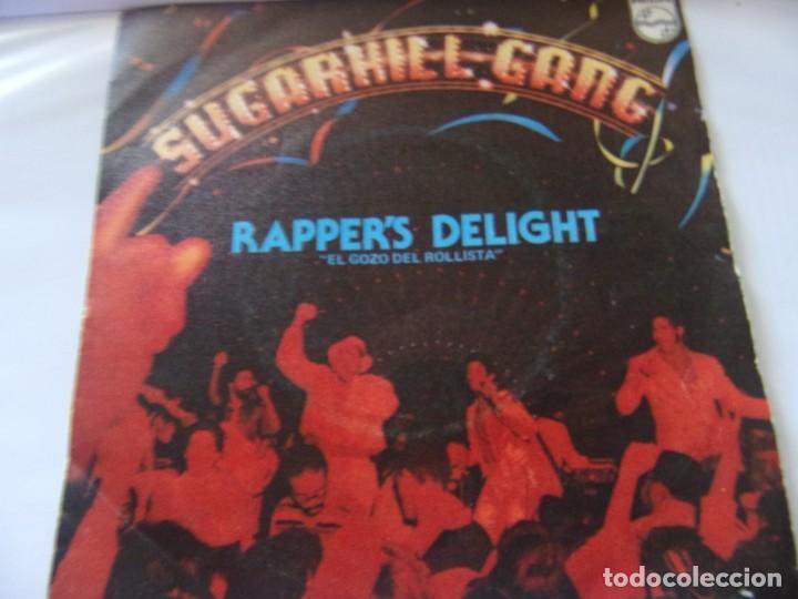 Discos de vinilo: SUGARHILL GANG -RAPPERS DELIGHT- - Foto 1
