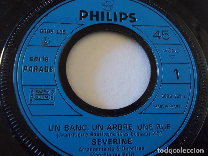 Discos de vinilo: SEVERINE, UN BANC, UN ARBRE, UNE RUE. - Foto 3
