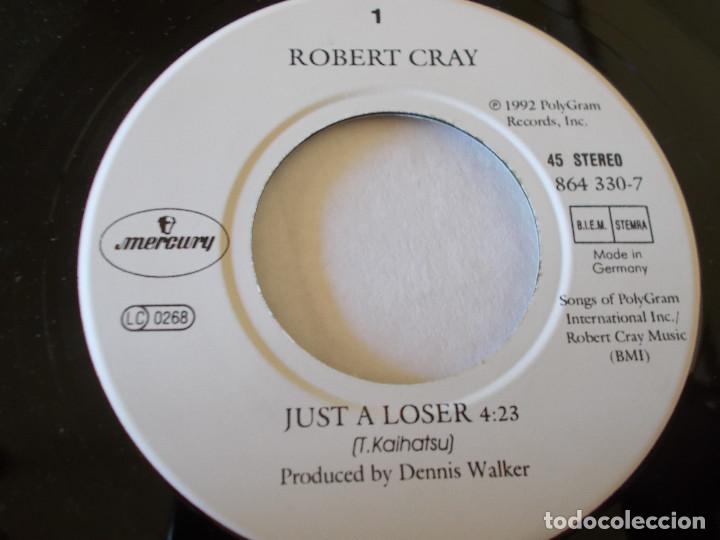 Discos de vinilo: ROBERT CRAY, JUST A LOSER. - Foto 4