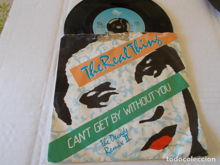 Discos de vinilo: THE REAL THING, CAN&acute;T GET BY WITHOUT YOU - Foto 1