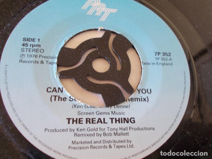 Discos de vinilo: THE REAL THING, CAN&acute;T GET BY WITHOUT YOU - Foto 3