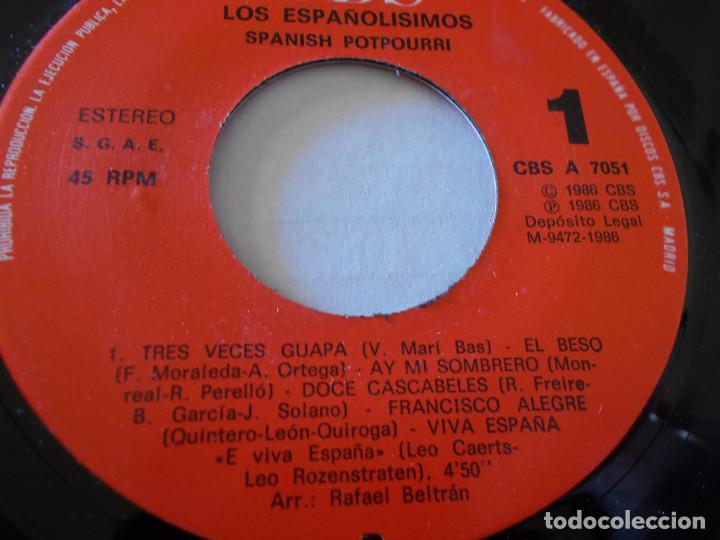 Discos de vinilo: LOS ESPA&Ntilde;OLISIMOS. SPANISH POTPOURRI - Foto 4