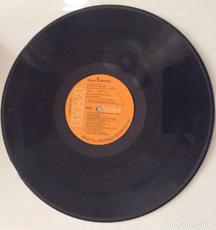 Discos de vinilo: Elvis - Forever - 32 Hits 2 LP&acute;S - Foto 4