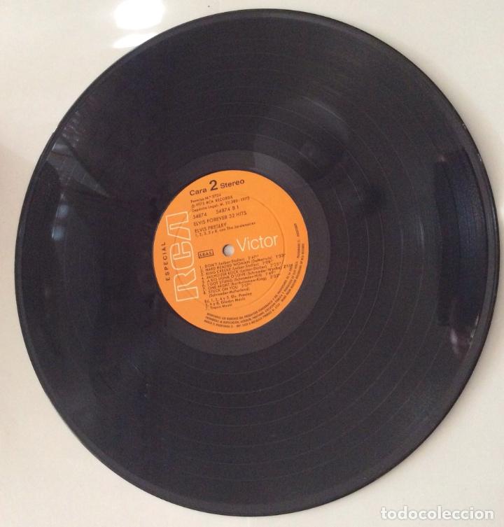 Discos de vinilo: Elvis - Forever - 32 Hits 2 LP&acute;S - Foto 5
