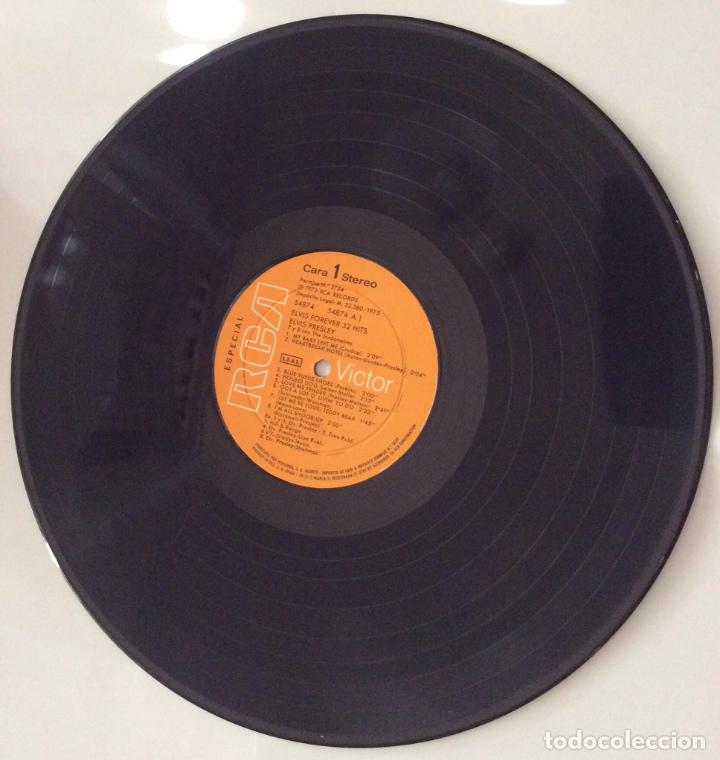 Discos de vinilo: Elvis - Forever - 32 Hits 2 LP&acute;S - Foto 6