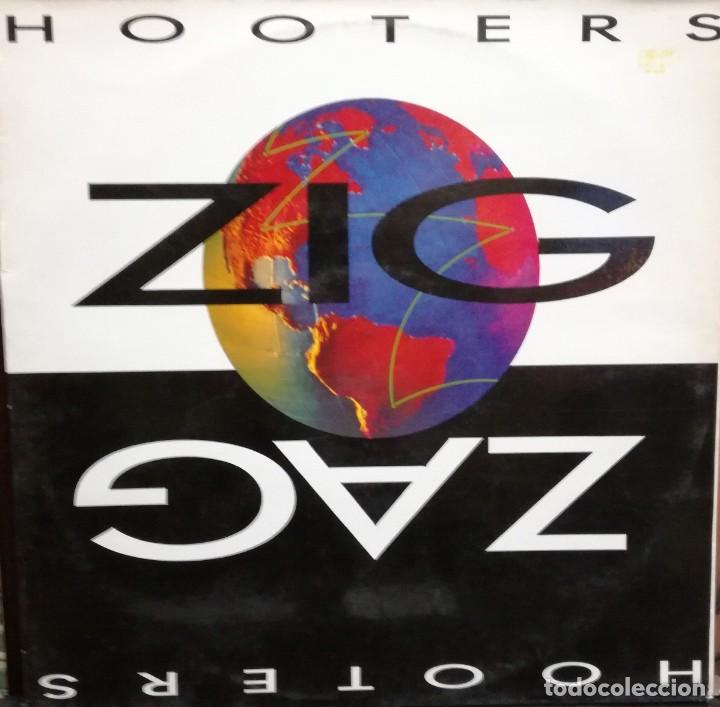 Discos de vinilo: HOOTERS - ZIG ZAG LP 1989 SPAIN - Foto 1