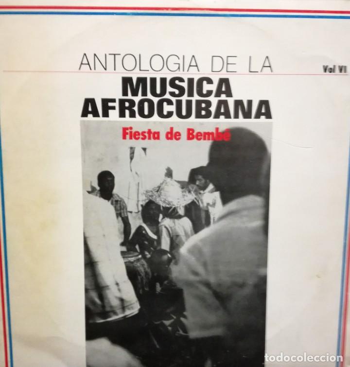 Vinyl records: FIESTA DE BEMB&Eacute; - ANTOLOGIA DE LA MUSICA AFROCUBANA LP CUBA 1981