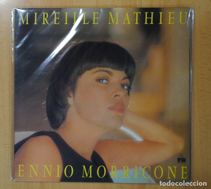 Discos de vinilo: MIREILLE MATHIEU - ENNIO MORRICONE - GATEFOLD - LP - Foto 1