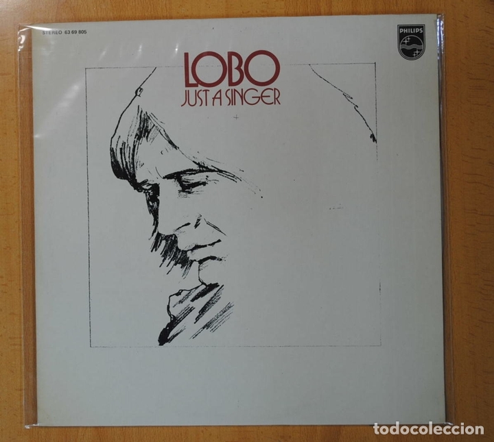Discos de vinilo: LOBO - JUST A SINGER - LP - Foto 1