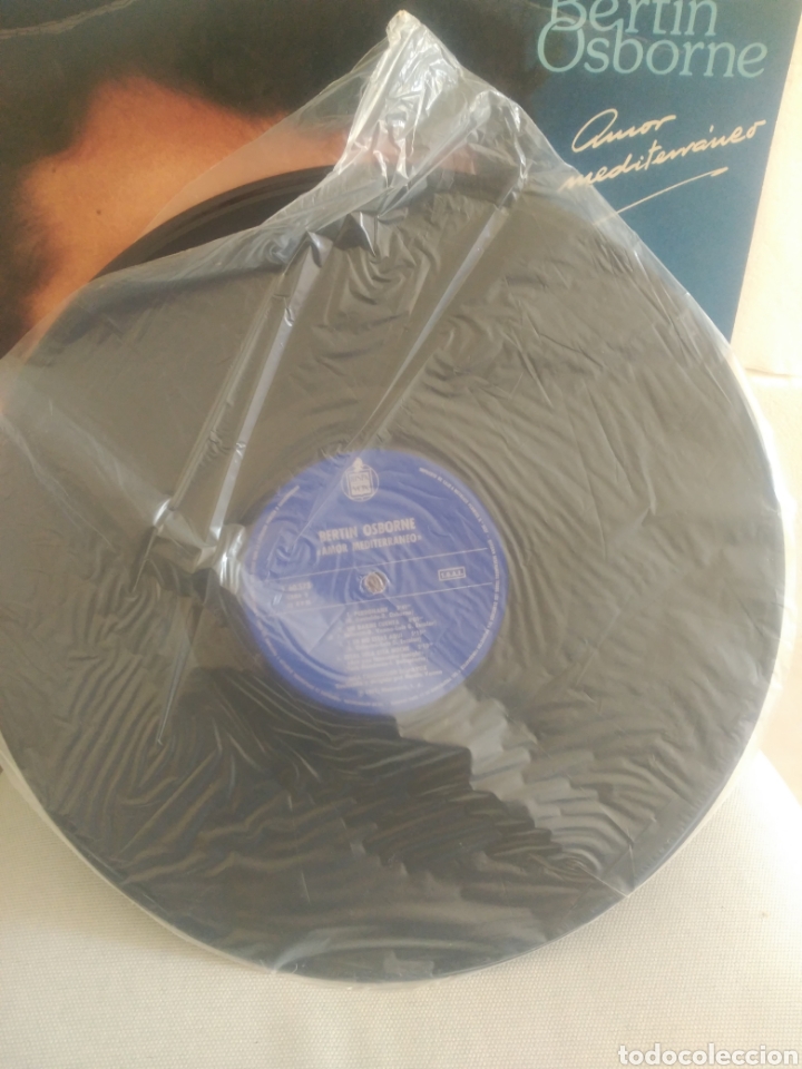 Discos de vinilo: Amor Mediterr&aacute;neo Bert&iacute;n Osborne - Foto 2