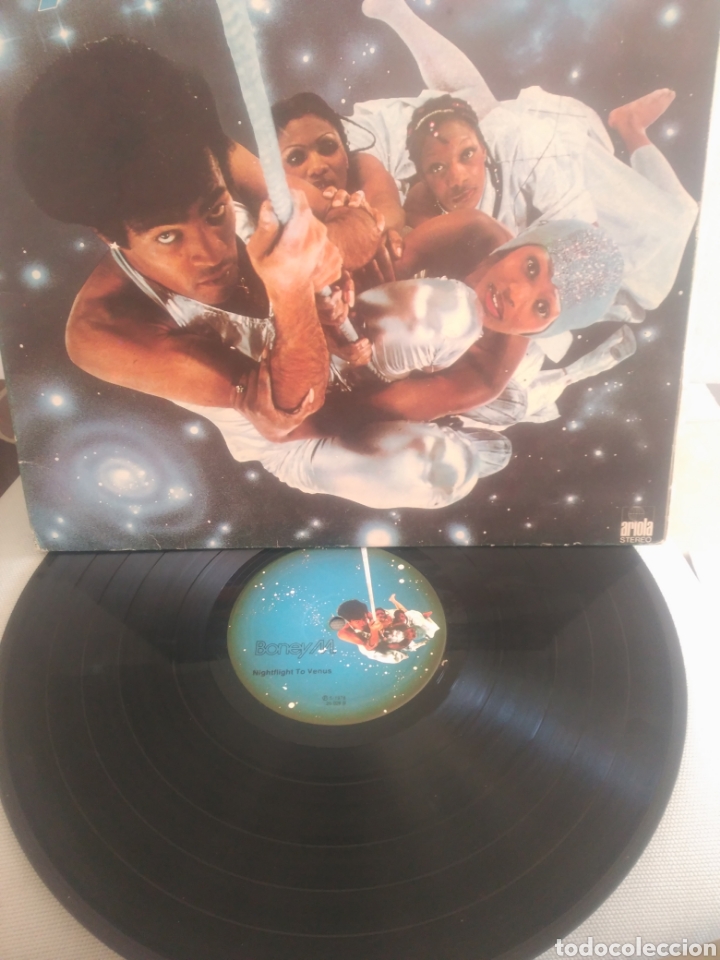 Discos de vinilo: Nightflight to Venus .Boney M - Foto 3