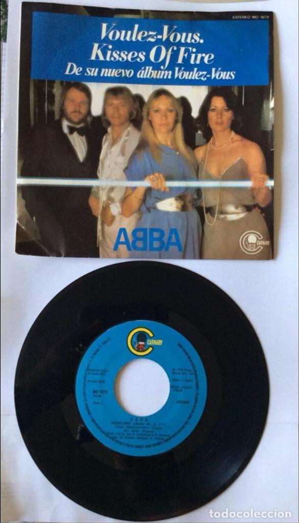Discos de vinilo: SINGLE ABBA - VOULEZ-VOUS - CARNABY 1979. - Foto 1