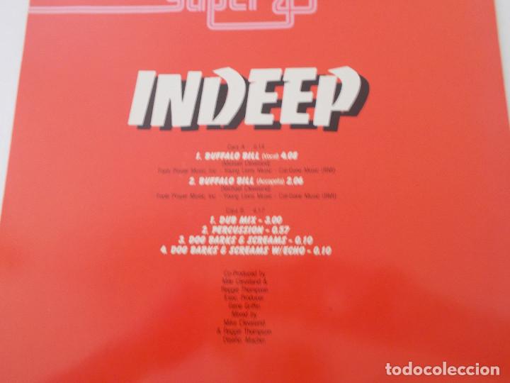 Discos de vinilo: INDEEP, BUFFALO BILL, ,, MAXI - Foto 2