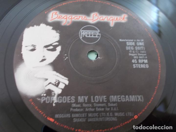 Discos de vinilo: FREEEZ, POP GOES MY LOVE,, MAXI - Foto 3