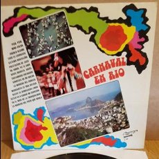 Discos de vinilo: CARNAVAL EN RÍO / VARIOS ARTISTAS / LP - OLYMPO - 1973 / MBC. ***/***. Lote 135429582