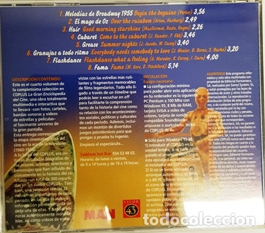 Discos de vinilo: CD - EL CINE EN LA ERA DE LA TV - DESDE 1960 - - Foto 2