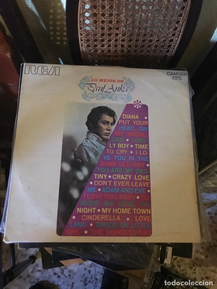 Discos de vinilo: PAUL ANKA - LO MEJOR - Foto 1