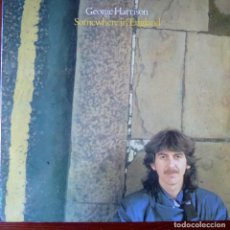 Discos de vinilo: DISC-37. GEORGE HARRISON. SOMEWHERE IN ENGLAND. DARK HORSE RECORDS. AÑO 1981. CON LETRAS.. Lote 298843283