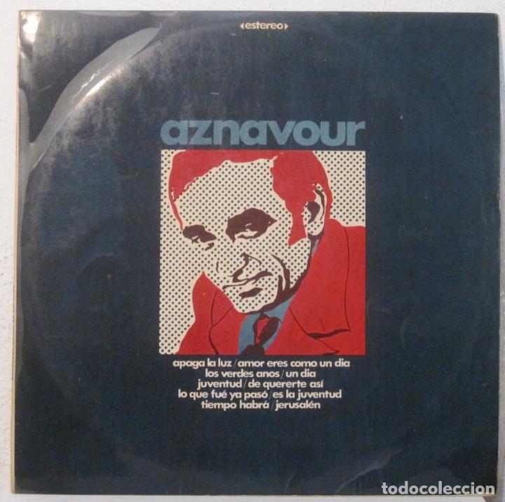 Discos de vinilo: CHARLES AZNAVOUR - CANTA EN ESPA&Ntilde;OL - LP - Foto 1