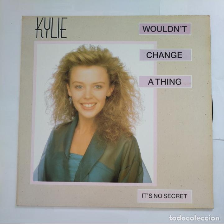 Discos de vinilo: KYLIE MINOGUE. - WOULDNT CHANGE A THING. - MAXI SINGLE. TDKDA36 - Foto 1