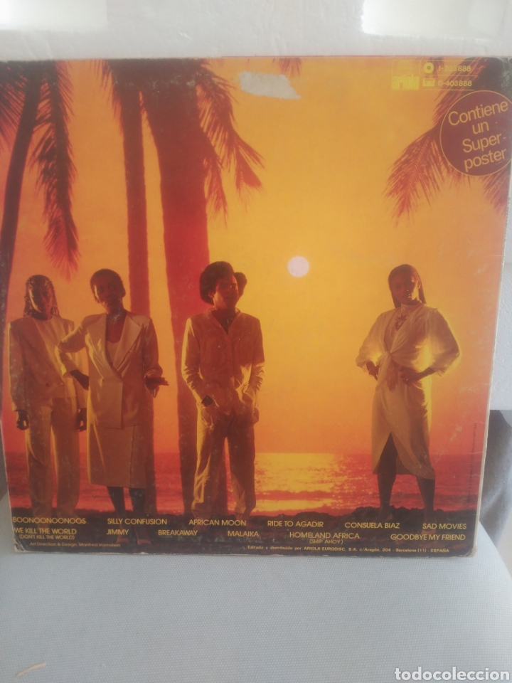 Discos de vinilo: Boney M boonoonoonoos - Foto 2
