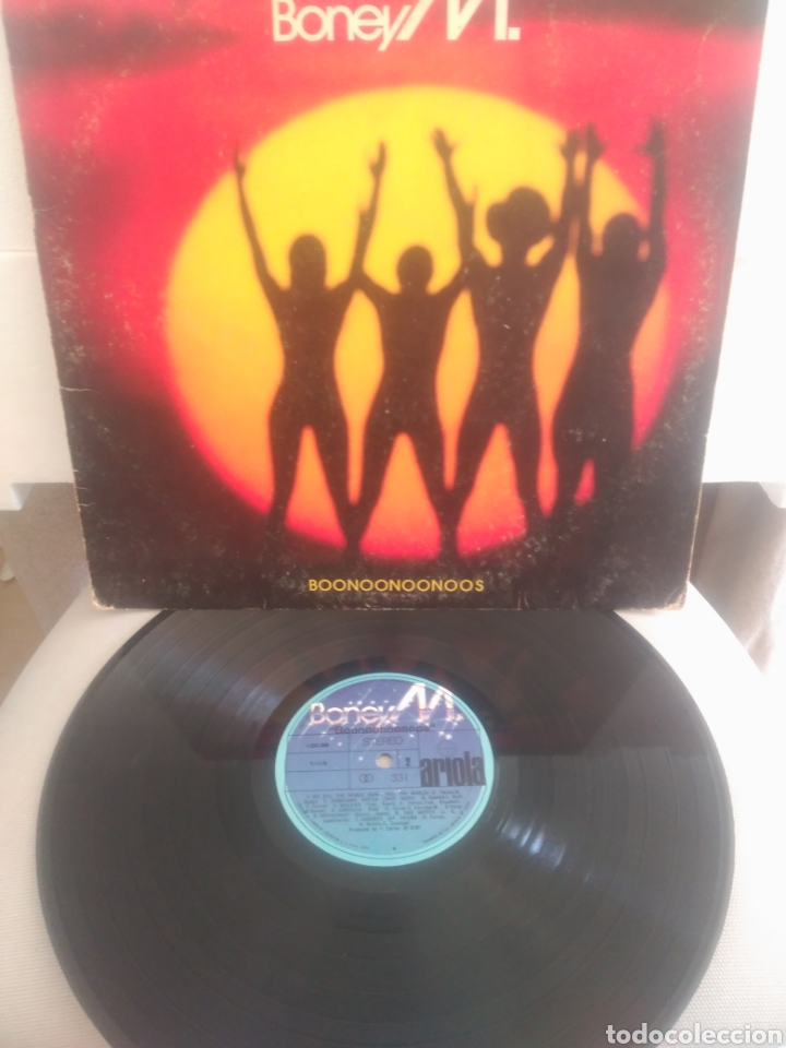 Discos de vinilo: Boney M boonoonoonoos - Foto 3